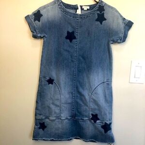 Crew Cuts Girl Jean dress with pockets, size 12